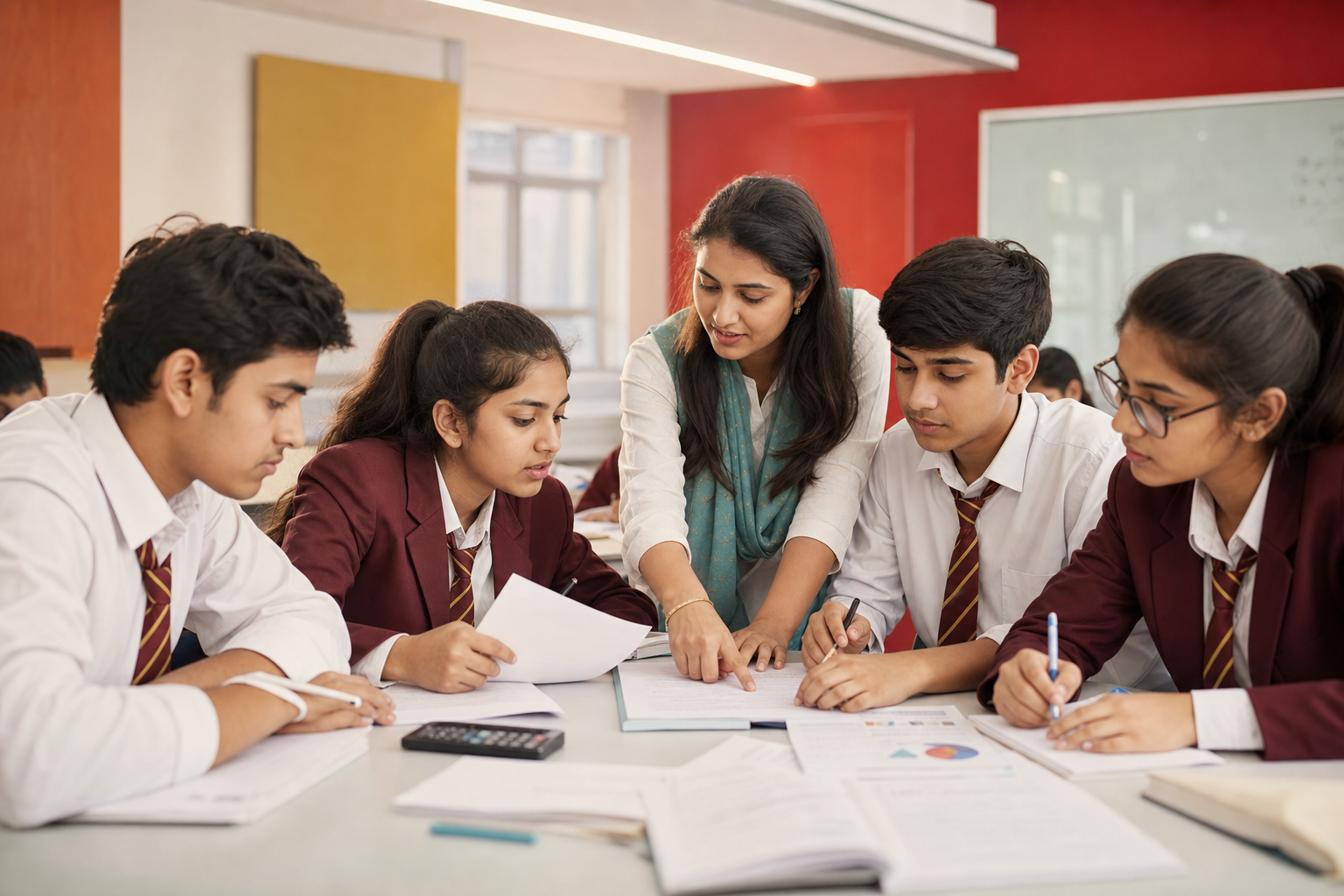 Class 11 and 12 Commerce board exam preparation workshop
