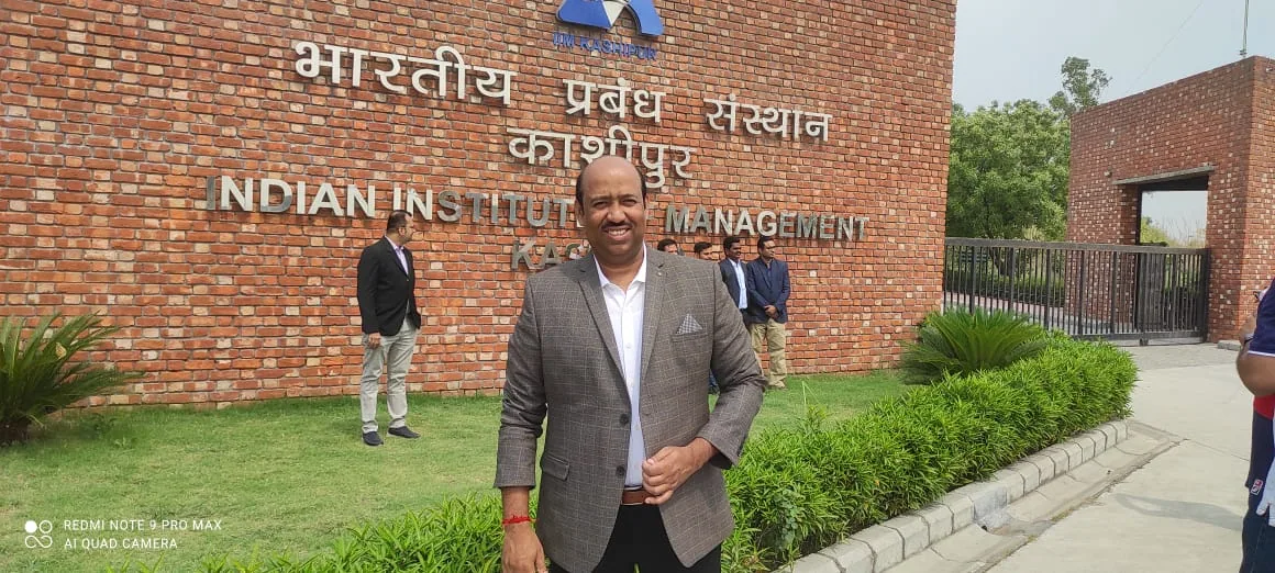 Dr. Sunil Kumar Singh at IIM Kashipur campus