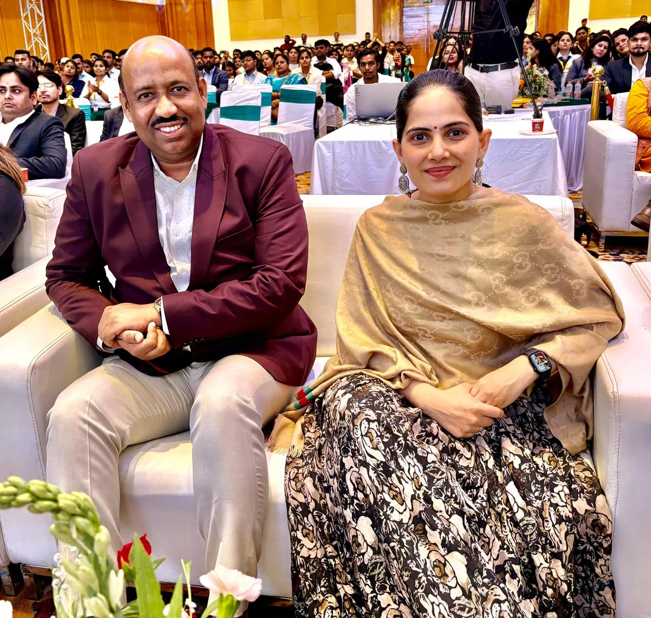 Dr. Sunil Kumar Singh at an education conference